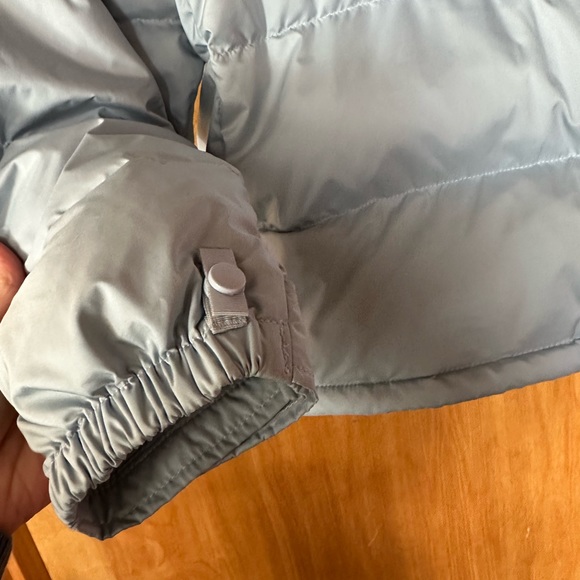 North Face Blue Vintage 96 Retro Nuptse Womens Med Puffer Jacket 700 Down Coat - Picture 8 of 8